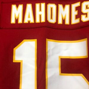 Red Mahomes Jersey